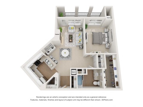 55 Cedar Street 1-2 Beds Apartment for Rent - Photo Gallery 19